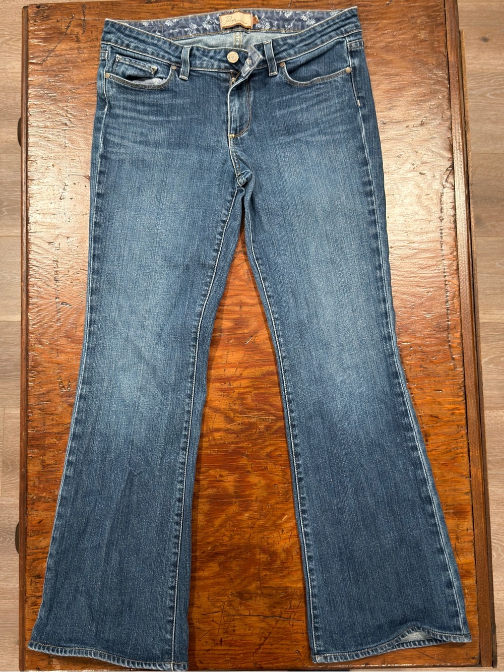 Paige Hidden Hills Chelsea Bootcut Jeans Sz 30